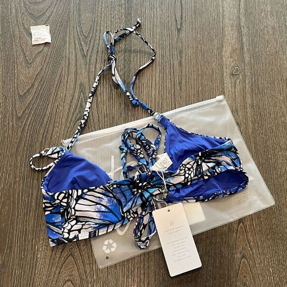 NWT Toluca Amina Bikini Top Waist Wrap Triangle Adonis Size XS/S - Picture 4 of 6